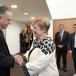 Yamandú Orsi recibió a Kristalina Georgieva en Torre Ejecutiva y la líder del FMI reflejó la visión del exterior acerca de Uruguay.