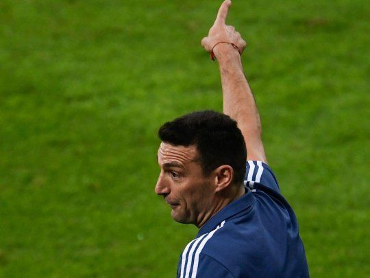 Lionel Scaloni se fue conforme con el rendimiento del equipo.