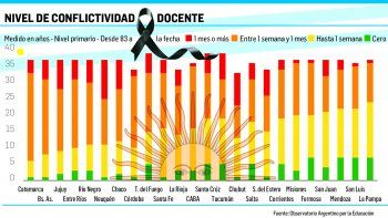 Huelgas: tres patagónicas lideran ranking desde 1983