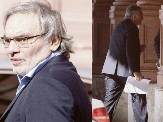 Cumbre. Gustavo Lopetegui y el radical Gerardo Morales (Jujuy) debatieron ayer las medidas con Marcos Peña en la Casa Rosada.