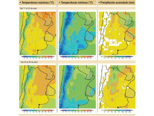 Vientos rotan al norte y sube temperatura