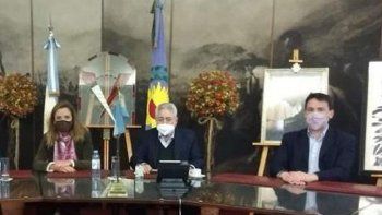 Federico Basualdo se mostró en funciones.