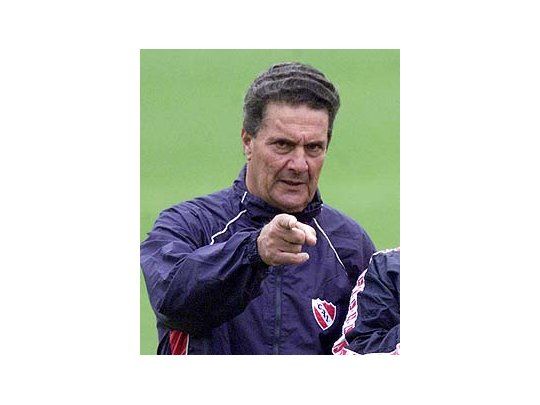 Miguel Angel Santoro, DT de Independiente.