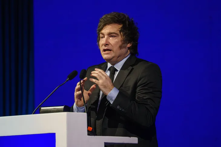 Milei confirmó que ya tiene compañero de fórmula para las elecciones, pero prefirió no dar su nombre.
