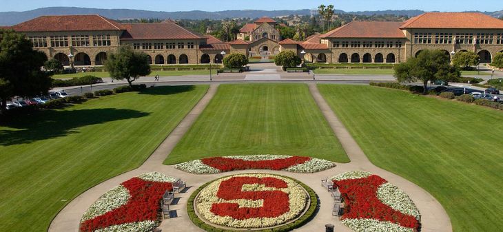 La prestigiosa universidad de Stanford en California, EEUU. 