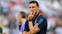 Lionel Scaloni, pensativo antes de la semifinal contra Canadá.