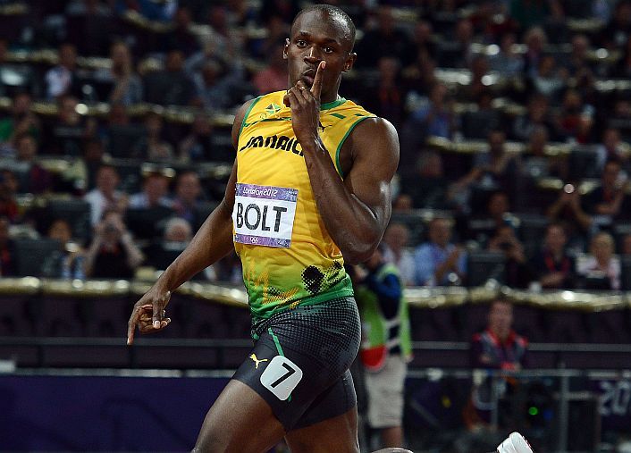 Bolt fue campeón en Londres 2012.