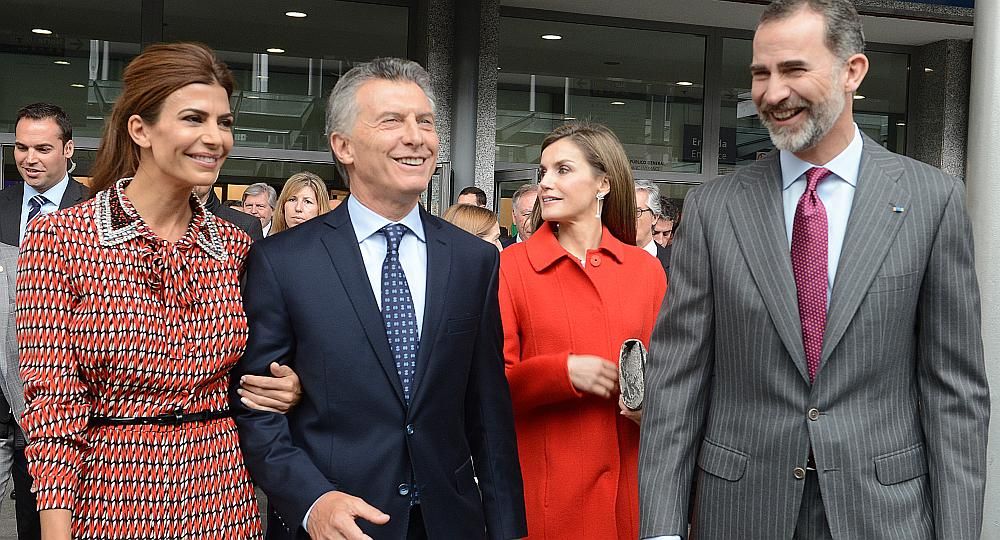 El presidente Mauricio Macri, la Primera Dama, Juliana Awada, y los Reyes de España, Felipe VI y Letizia, encabezaron la inauguración oficial de la feria de arte contemporáneo ARCOmadrid, una de las más importantes del mundo y donde la Argentina es país invitado de honor.