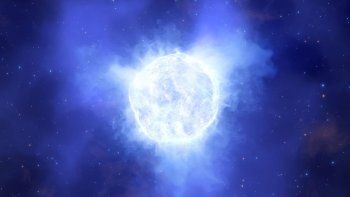 Representaci&oacute;n de la estrella masiva. Los cient&iacute;ficos har&aacute;n nuevos estudios para conocer su final.