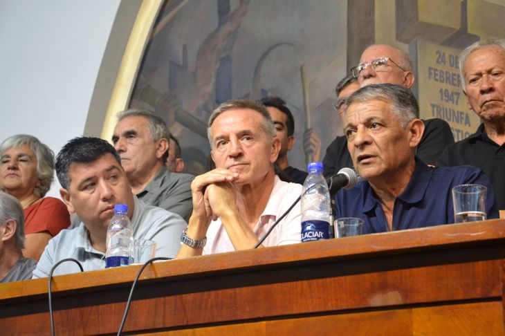 Archivo. El Triunvirato de la CGT dirá presente en la movilización y leerá un documento contra el Gobierno. Archivo. El Triunvirato de la CGT dirá presente en la movilización y leerá un documento contra el Gobierno.