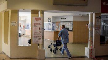 El Hospital de Clínicas, vacío, al inicio de la pandemia de Covid-19.