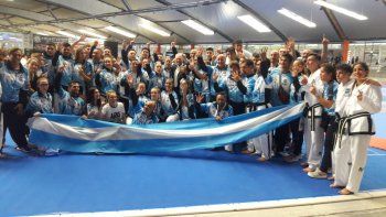 La selección argentina de Taekwondo ITF hizo historia en el Mundial de Alemania.