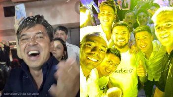 toda la intimidad de la fiesta de river campeon: los videos virales de los jugadores cantando y bailando