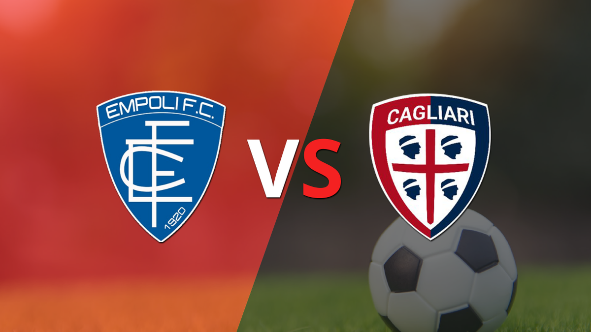 With a tie at 0, the second half begins between Empoli and Cagliari