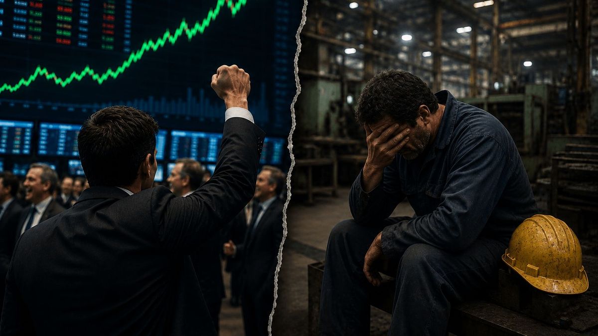 El rally financiero ante la silenciosa destrucción del mercado interno: las dos caras de la economía argentina
