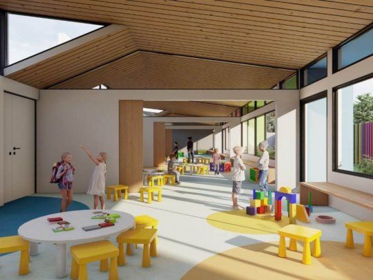 La escuela pospandemia estará en Roldán, Santa Fe