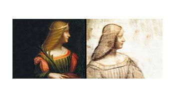 Descubren un retrato a color de Da Vinci a Isabel de Este