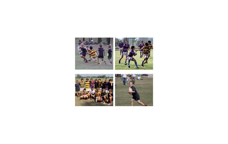 ámbito.com | Imparable. Marcos, de Biei, lleva la guinda ante la mirada de sus compañeros. Además participaron chicos de Belgrano Athletic, Plaza y Lomas. Todos juntos. Los chicos compartieron una jornada llena de valores. Hijo e tigre. Manuel y una pasión que lleva