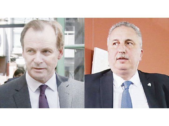 Gustavo Bordet y Hugo Passalacqua