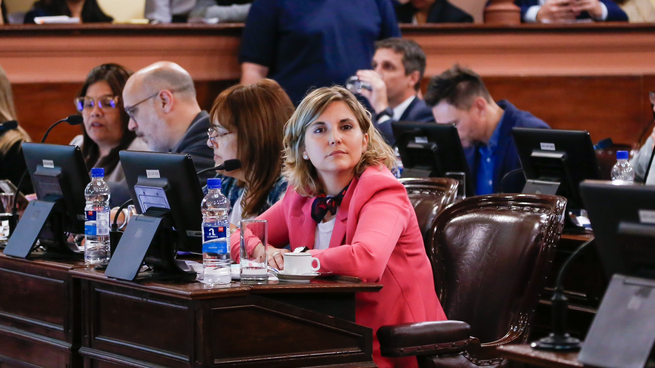 La camporista Stefanía Coria podría asumir en el Senado este jueves, en lugar del expulsado Edgardo Kueider.