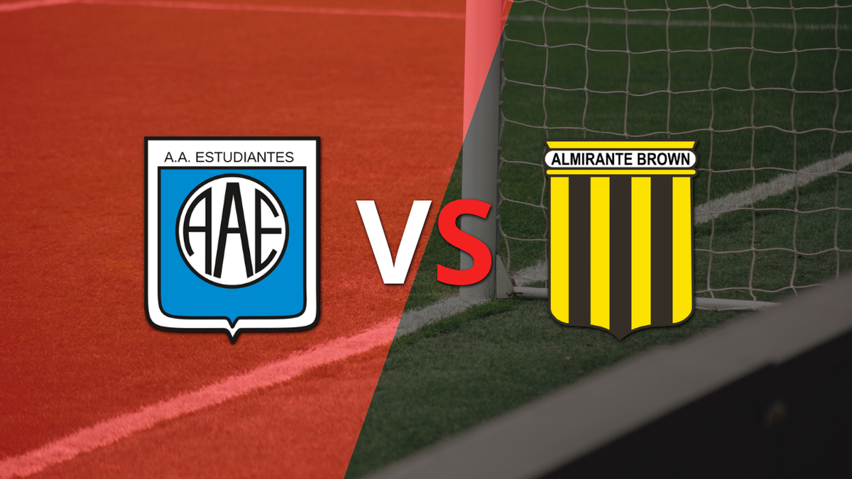 Almirante Brown will face Estudiantes (RC) on matchday 23