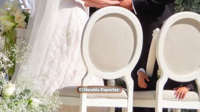 Jesús Gallardo, lateral de la Selección Mexicana y del Toluca, contrajo matrimonio en el Día del Amor y la Amistad.