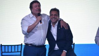 Weretilneck y Massa en el acto de Cipolletti.