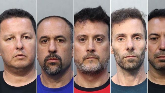 Diego Luis Xiccato, de 46 años; Mauricio Ariel Aparo-Orlando, de 49; Sebastián Luis Moyano, de 41; Juan Manuel Zuloaga-Arenas, de 49, y Juan Pablo Rua, de 45.