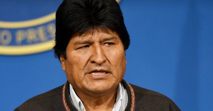 Evo Morales.