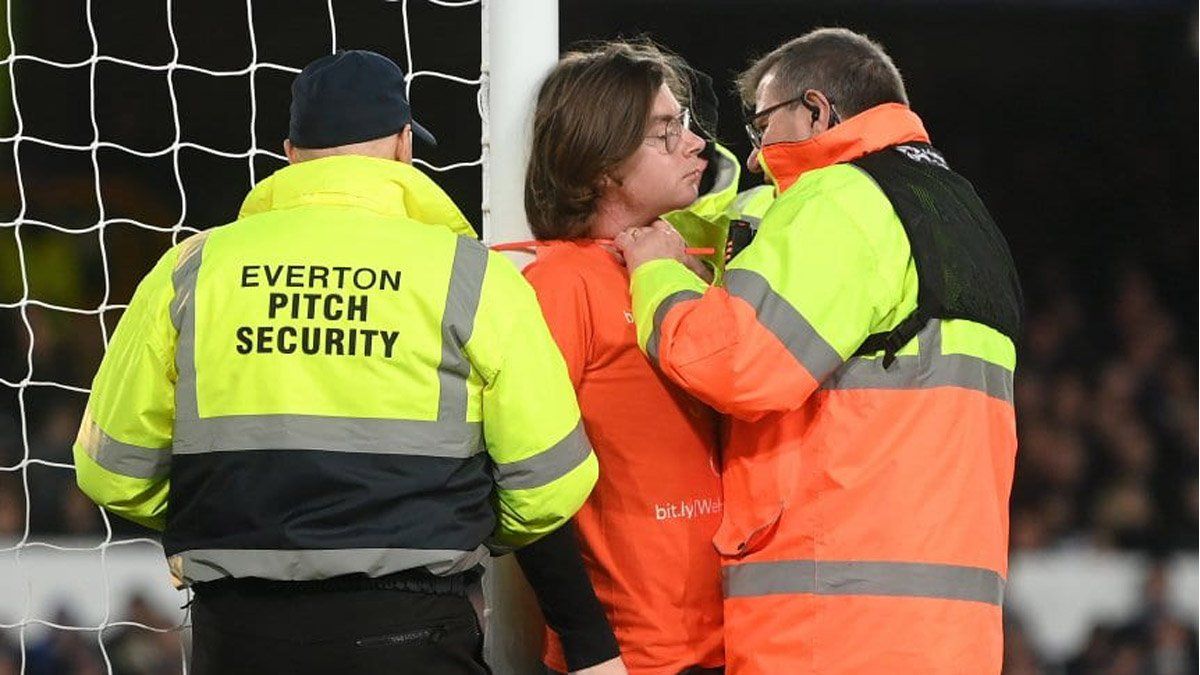 Shocking protest in the Premier League