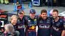 Max Verstappen celebrates with your team
