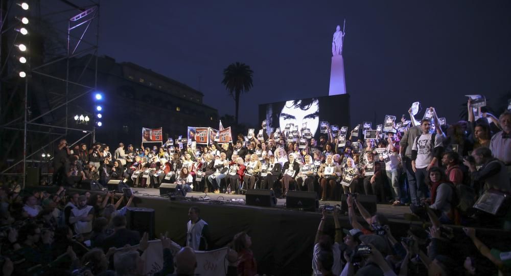 En masiva marcha, familiares de Maldonado pidieron que Bullrich “dé un paso al costado” (foto 1)