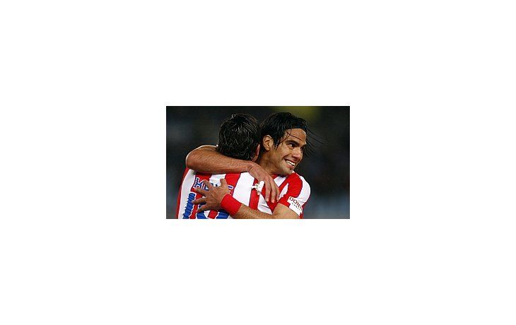 Falcao alcanzó los 14 goles en la Liga y está a 7 de Cristiano Ronaldo, el máximo artillero.