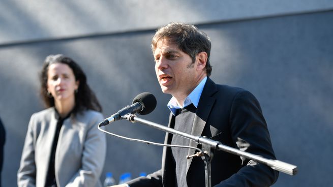 El gobernador de PBA, Axel Kicillof.