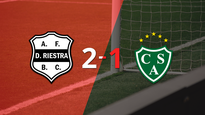 dep. riestra lo dio vuelta ante sarmiento y vencio por 2 a 1