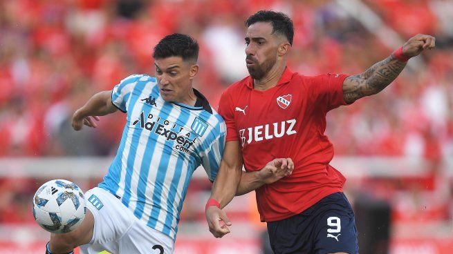 Racing se quedó con el Clásico de Avellaneda al derrotar a Independiente