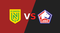 finaliza la primera parte con ventaja para lille sobre nantes