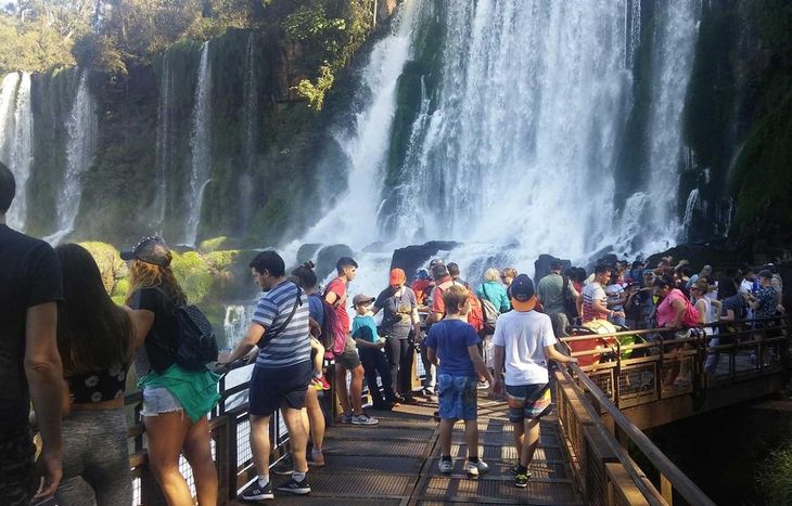 Iguazu Falls.