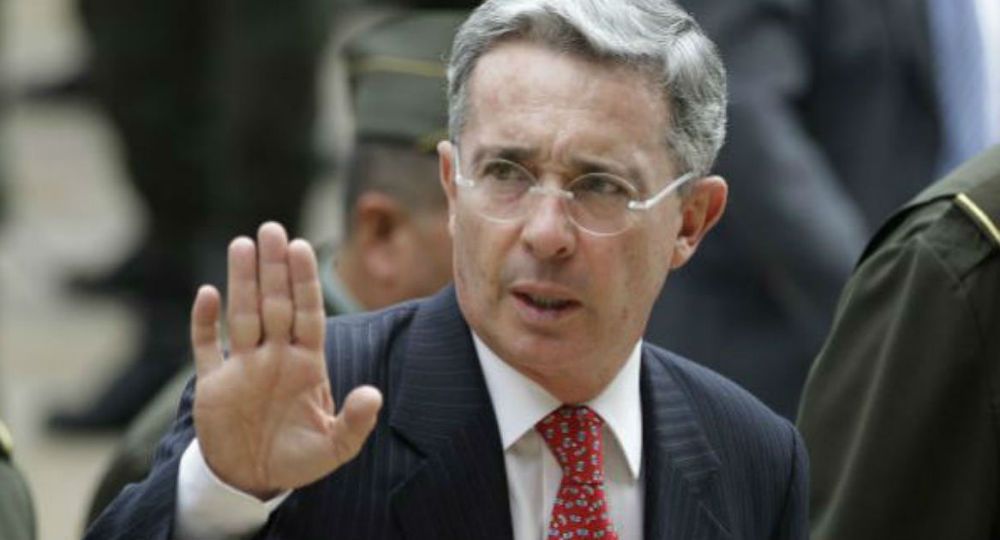 Álvaro Uribe Vélez.