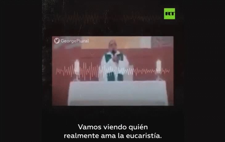 Luego de la viralización del video, el sacerdote brasileño&nbsp;pidió disculpas