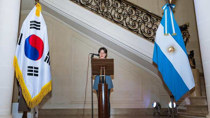 Misuk Kim, director of the Korean Cultural Center. Misuk Kim, director of the Korean Cultural Center.