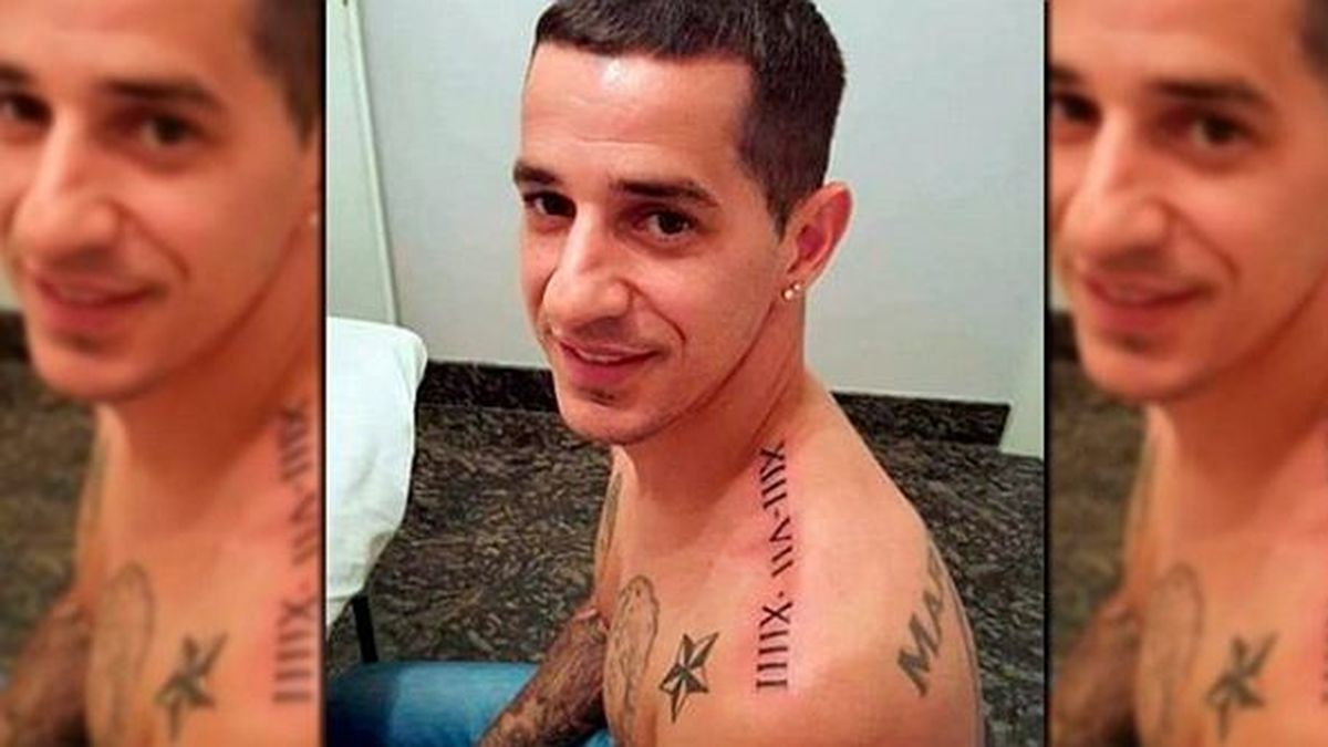 El fallido tatuaje de Romagnoli con dos groseros errores