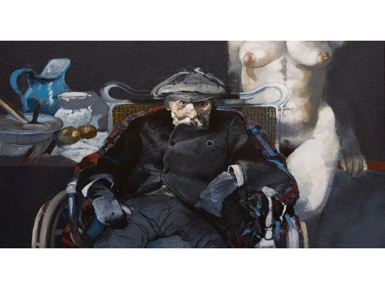 Carlos Alonso. “Vida de pintor”, una muestra que no puede dejar de visitarse y que revela la admiración del artista por otros colegas.