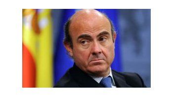 El ministro de Economía español, Luis de Guindos.