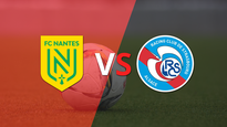segundo gol de rc strasbourg, que le gana a nantes por 2 a 1