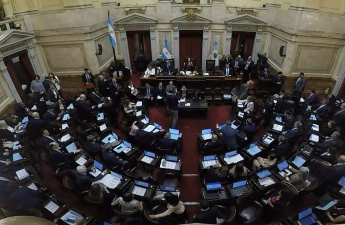 El Senado sesiona por le veto a la ley de ATN.