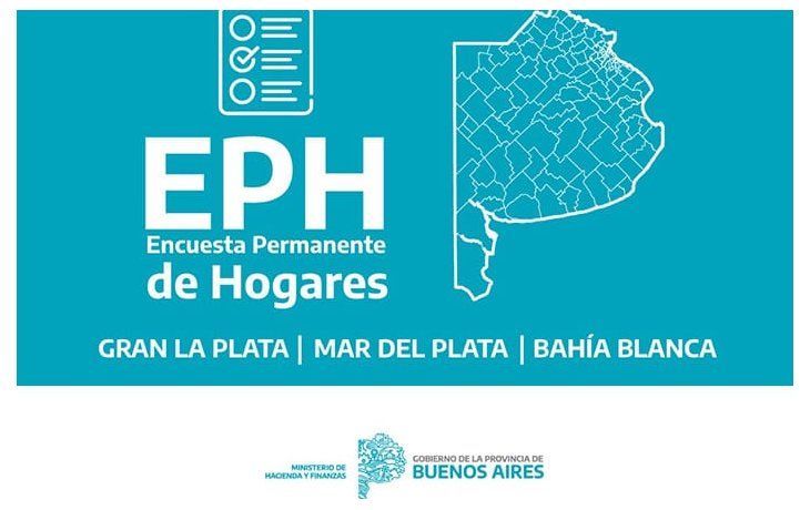 La encuesta se realiza en los municipios de Gran La Plata, Mar del Plata y Bahía Blanca.