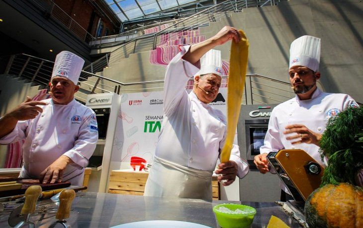 Cocina italiana en la Usina del Arte