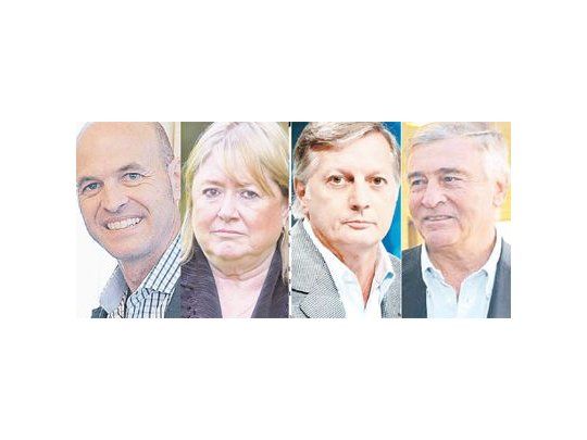 Guillermo Dietrich, Susana Malcorra, Juan José Aranguren y Oscar Aguad