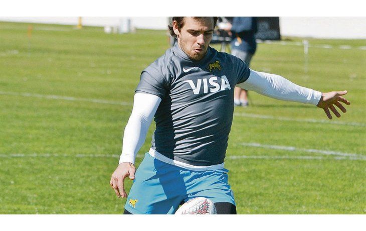 Ingreso.  El medio apertura Nicolás Sánchez reemplazará al lesionado Juan Martín Hernández.